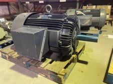 150 HP 1800 RPM Teco Westinghouse, Frame 447TZ, TEFC BB, 2300/4160 Volts