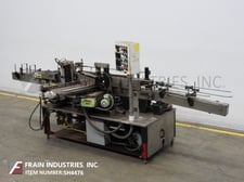 Krones #Rondella, automatic, inline, wrap around glue labeler, 80-400 containers per minute