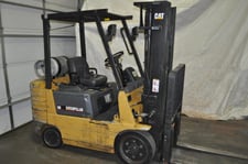 4700 lb. Caterpillar #GC25, LP forklift, 190" lift height, side shift, triple mast, 48" forks