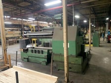 72" x .125" Minster #N-2001-72, Cut-To-Length line, 20000 lb., 80" mandrel, 72" outside dimension, 19"-24"