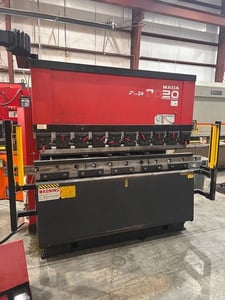 88 Ton, Amada #FBD-8020E, CNC press brake, 3-Axis, 6' overall, 66" between housing, 3.9" stroke, 15.7"