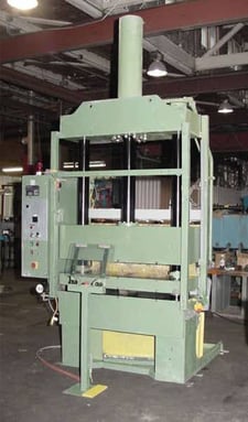 100 Ton, Down-act., 36" x18", 2-pst, 36" daylight max.(two 19" DL) 32" stroke, self-contained, #878