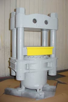 452 Ton, 32" x 32", up-act, slab side, 20" stroke, 19" daylight, 24" ram, 10 HP hyd.unit, #601