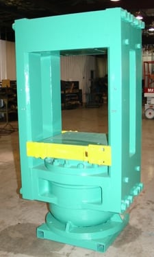 314 Ton, Up-act slabside, 24" x24", 10" stroke, 30" daylight, 20" ram, 35" work height, bare, #163