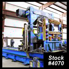 13" Erwtech & UCG, flying double cut cold saw, 14.96" x 17.71" blade