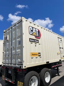 500 KW Caterpillar #XQ570, C18 Tier 4 Final 20' SAE containerized power module