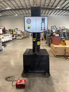 7.5 Ton, Auto-Sert #AS-7.5, hydraulic insertion press, 6" stroke, 20" throat, foot pedal