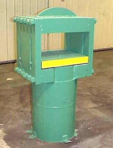 230 Ton, 22" x20", upacting slabside, 9" daylight, 9" stroke, 38" work height, 58" tall, 14" ram, #462 & 480