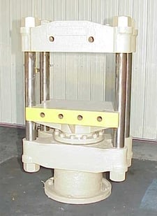 200 Ton, 24.5" x 30", upacting 4-post, 13" stroke, 21" daylight, 14" ram, 36" work hgt, 71" tall, #268CR