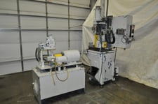 24" stroke, B & H Tool #ABV24-4-70, astro vertical broach, hydraulic clamp, coolant, 20.5" x15" bed, Trabon