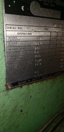 5250 cfm, 100 psig, Ingersoll-Rand Centac #2C50M4 (Airend Only), remanufactured, warranty