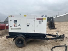 40 KW SWP #QP45, portable diesel generator set, 2019