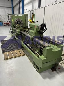 30" x 120" Kingston #HK3000, lathe, 20.75" swing over cross slide, 12.5" spindle bore, ASA A2-20 spindle