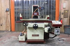 8" x 18" Acer #AGS-1020AHD, hydraulic surface grinder, 8" D x 1/2" x 1-1/4" wheel, electromagnetic chuck, X