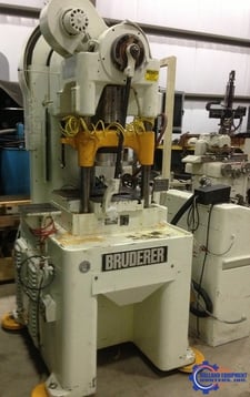 30 Ton, Bruderer #BSTA30, high speed press, 1.57" stroke, 7.5" Shut Height, 100-600 SPM