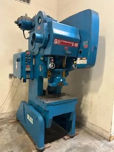 60 Ton, Bliss #C-60, OBI punch press, air clutch, nice, 1982
