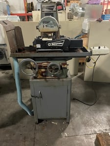 Unison No. C, centerless grinder, 6-3/4" cross, 12" longitudinal, 230/40 V., 3 phase