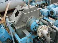 1 sq.ft. Young Industries, rotary vacuum filter stati, 12" diameter x 4" striaght side, 50 cfm @ 29" HG pump