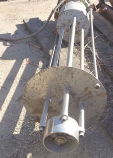 Hill, Homogenizing Mixer, Stainless Steel, 6" diameter Rotor, 1-3/4" diameter x 60" L shaft, 30 HP, 3525 RPM