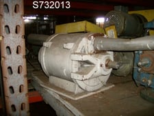 10" Schick, Rotary Airlock Valve, Stainless Steel, 10" inlet, 4" airvey outlet, motor drive