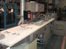 Back Gauge Packages #BG2800, Inline Wrapper, 82mm seal, 4" L package, 5-1/2 width film, 480 volts, 38 amps