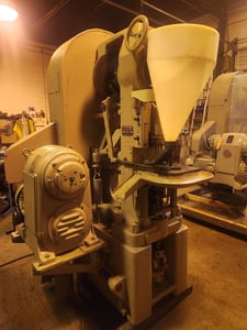 20 Ton, Stokes #R4-526, tablet compact press, up to 3" diameter compact, 2-5/8" max depth of fill