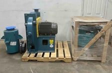 750 cfm, Twin City, 30 HP high pressure radial blower, size 140, arr 4, 3513 RPM, unused