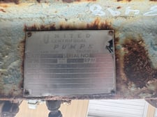 100 GPM @ 256' TDH, United, 2x9L VP, 3560 RPM