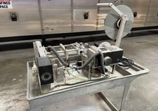 Universal Labeling Systems #R-310, Semi-Automatic Table-Top Labeler for Round Containers, 6000