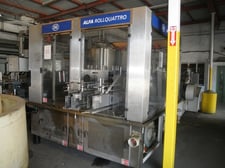 SIG, Hot Glue Labeler, 18-Station, used for 20-oz bottles w/80-336 BPM to 2 liter bottles w/80-126 BPM, 4"