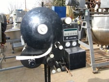 Label-Aire #2111M, Pressure Sensitive Spot Labeler, 3/4"-4" width x 3/4"-4" L capacity, 1 HP, 115 V