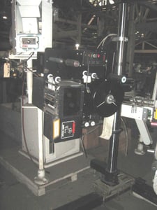 Willett #2600, Pressure Sensitive Labeler, 10" of label/min., used with 4" x 2' Labels, 1996