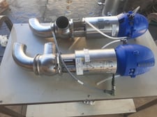 2.5" Alfa-Laval #Unique-7000, Sanitary Shut Off Valve, Stainless Steel, Type PN 10, Tri-Clamp, body type 200
