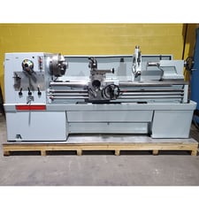 21" x 60" Clausing #Colchester-21, lathe, 14.5" swing over cross slide, 3-jaw 15" chuck, 8" compound rest