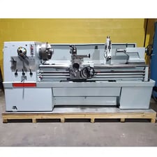 21" x 60" Clausing #Colchester-21, lathe, 14.5" swing over cross slide, 3-jaw 15" chuck, 8" compound