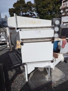 Camfill #2EP-AL-26-1000-1, Inline Air Filter, 77000 cu.ft./hr., 8" inlet/outlet, 5 HP blower