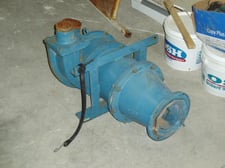Krebs #D-10B-840, Hydrocyclone Separator, 10" diameter, rubber lined, w/some fittings