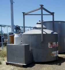 Eutek systems #8/103/07, Separator, Grit Removal, 7' diameter, 30" diameter discharge, 3" diameter outlet