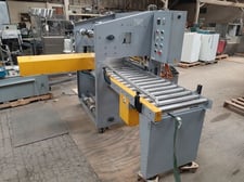 LD Machinery #LB-900/LC-1500, Sleeve Sealer w/Tunnel, PE or PVC, 900mm seal width, 1-20 pcs/min, 1-8 M/min