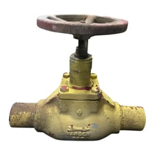 2" Hansen Technologies Refrigerant Hand Shut-Off Globe Valve