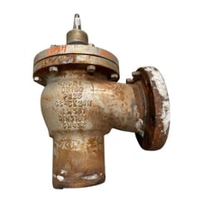 6" Parker HERL Angle Valve