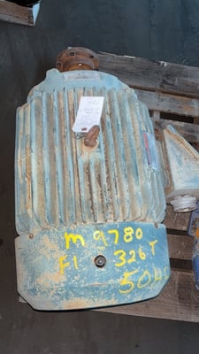 50 HP 1775 RPM Reliance, Frame 326T, TEFC, 1.15 service factor, 460 Volts