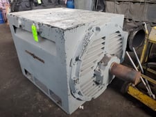 600 HP 890 RPM General Electric, Frame 8407S, foot mounted, 727 amps, 440 Volts