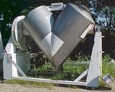 75 cu.ft. Patterson, Stainless Steel V-type mixer, pharmaceutical grade, 7.5 HP (2 available)