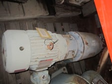 10 HP 1750 RPM Reliance, Frame X215TC, gearhead motor drive, 230/460 Volts