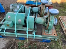350 GPM, TACO #FE2513E2H1G2L0A, centrifugal pump, 15 HP, 3" inlet, 2.5" outlet, 1996