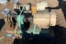 TACO #FM2508-8.35B2E1B1L0, centrifugal pump, 7.5 HP, 3" inlet, 2.5" outlet, 1988