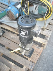 Grundfos #2-50 type CR-2-NH9008, Grundfos Steel multi-stage centrifugal pump, 1.5 HP, 1-1/2" inlet, 1-1/2"