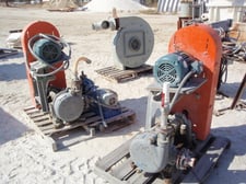 150 GPM @ 42' TDH, Wilfley #5, centrifugal pump, slurry, 2.5" x 1", 10 HP (3 available)