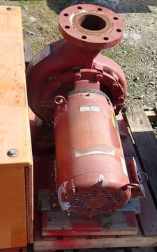 Armstrong #5x4x10, mild steel centrifugal pump, 15 HP, 5" inlet, 4" outlet